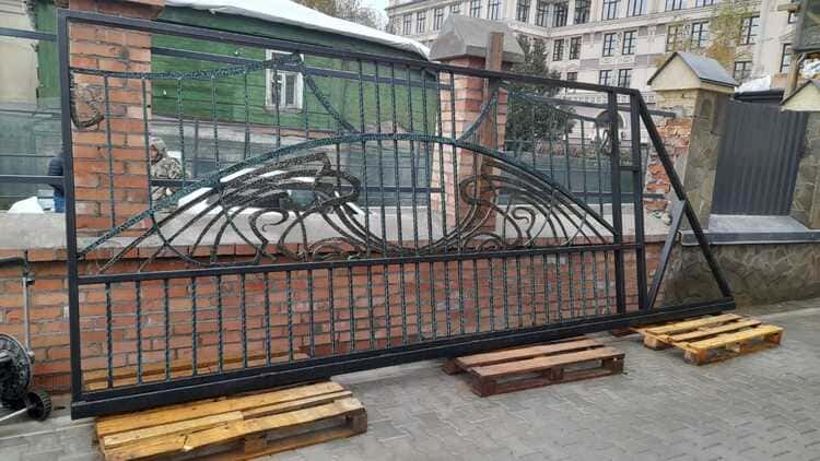 Открывающиеся ворота Зеленоград